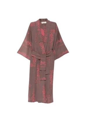 A.N.G.E.L.O. Vintage Cult 1990s floral-print kimono - Brown