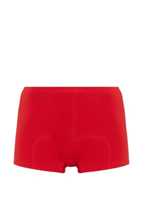 Hanro x ADAM high-waisted seamless boxers - Red