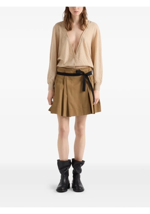 Prada cashmere cardigan - Neutrals