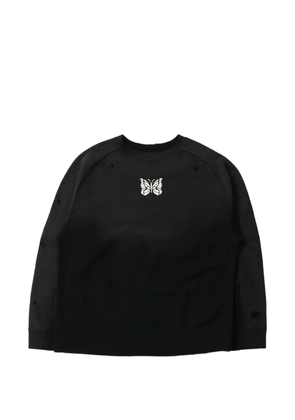Needles deconstructed distressed sweatshirt - Black