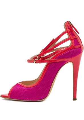 Brian Atwood leather heeled pumps - Pink