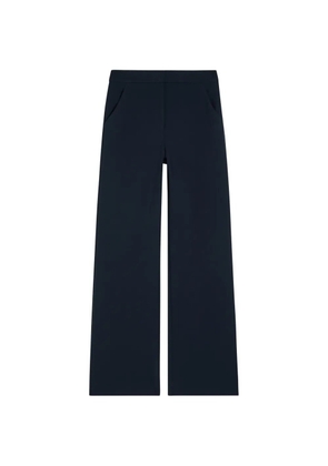Veronica Beard Tonelli pocket wide-leg trousers - Blue