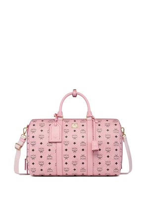 MCM Visetos Ottomar maxi weekender bag - Pink