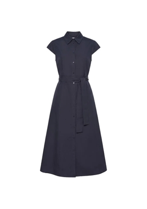 Pennyblack belted A-line midi dress - Blue