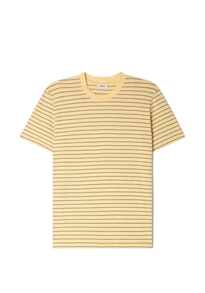 SANDRO striped T-shirt - Yellow