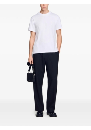 SANDRO logo-patch T-shirt - White