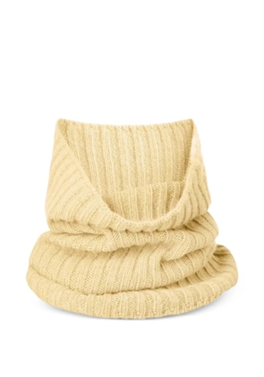 LINNEA LUND Maya ribbed scarf - Neutrals