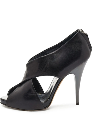 Giuseppe Zanotti Vintage pre-owned 105mm peep-toe sandals - Black