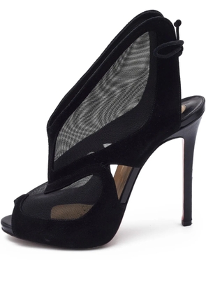 Christian Louboutin Pre-Owned 120mm Farfamesh pumps - Black