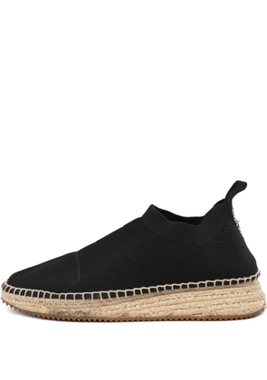 Pre-Owned Alexander Wang Dylan knit sneakers - Black