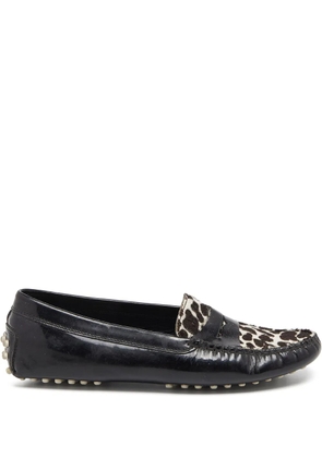 Tod's Vintage Pre-owned leather loafers - Black