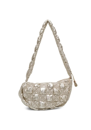 CARLYN Cozy Glaze quilted shoulder bag - Gold