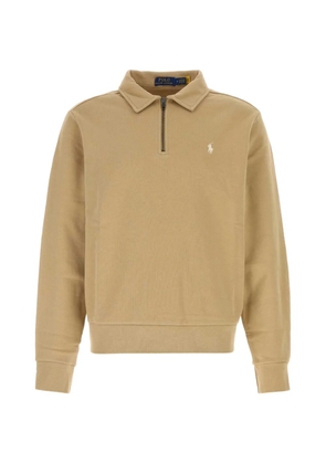 Polo Ralph Lauren Polo Pony quarter-zip sweatshirt - Neutrals