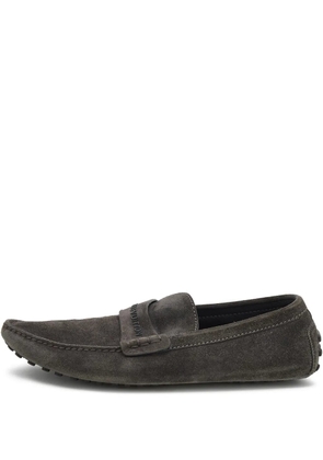 Louis Vuitton Pre-Owned suede loafers - Grey