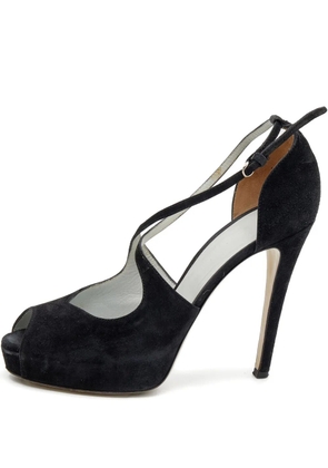D&G Vintage platform peep-toe sandals - Black