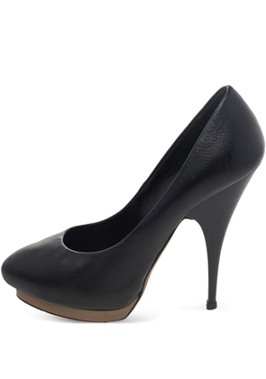 Giuseppe Zanotti Vintage pre-owned 125mm leather pumps - Black