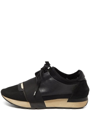 Balenciaga Pre-Owned suede sneakers - Black