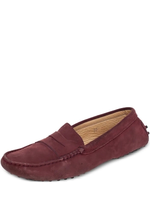 Tod's Vintage pre-owned Gommino loafers - Red