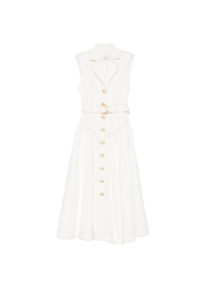 Aje Liliana denim dress - Neutrals