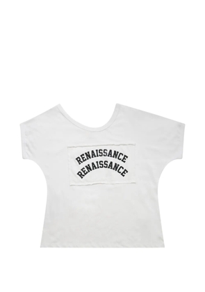 Renaissance Renaissance Ren logo-patch T-shirt - White