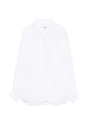 Comme Des Garçons double-breasted long-sleeve shirt - White