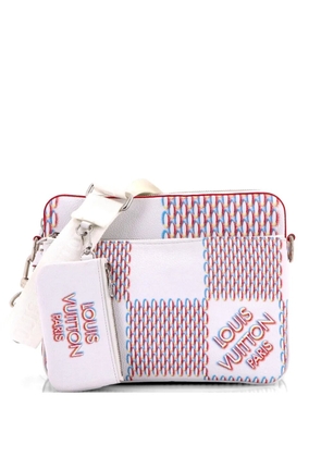 Louis Vuitton Pre-Owned Trio Messenger Bag Limited Edition Damier Spray Leather crossbody bag - Multicolour