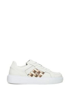 Bally Blayze lace-up leather sneakers - White