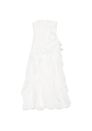 Aje Canyon ruffled gown - Neutrals