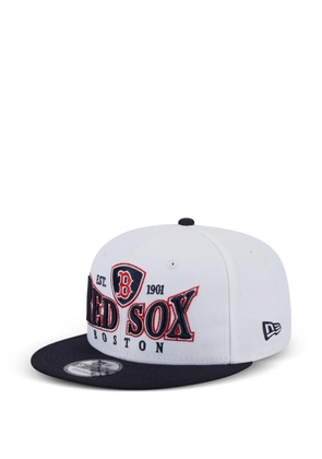 NEW ERA CAP 9FIFTY Boston Red Sox snapback cap hat - White