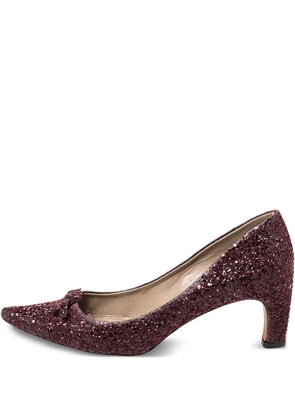 Marc Jacobs Vintage 80mm leather pumps - Red
