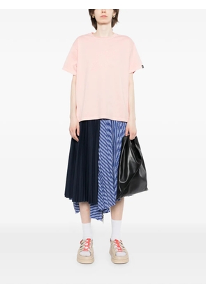 SPORT b. by agnès b. dinosaur-embroidered short-sleeves T-shirt - Pink