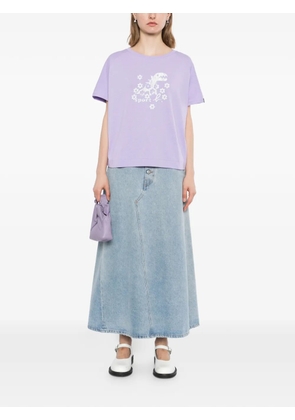SPORT b. by agnès b. TEXTURE DINO T-shirt - Purple