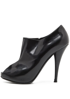 Fendi Pre-Owned 125mm patent sandals - Black