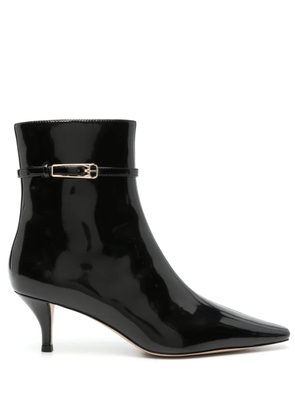 TWINSET buckle detailing ankle boots - Black