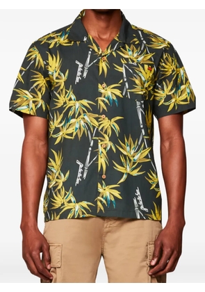 Sundek floral-print short-sleeve shirt - Green
