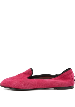 Tod's Vintage pre-owned suede loafers - Pink
