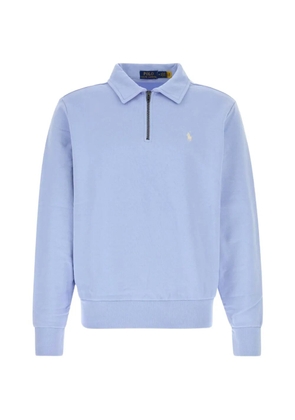 Polo Ralph Lauren quarter-zip cotton sweatshirt - Blue