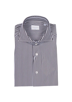 Xacus Active striped button-down shirt - Black