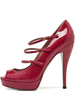 Gucci Pre-Owned 2024 140mm platform pumps - Pink