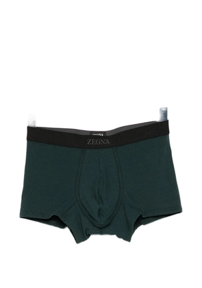 Zegna logo-waistband briefs - Green