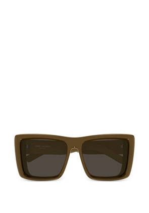 Saint Laurent Eyewear SL 900 Howl rectangle-frame sunglasses - Brown