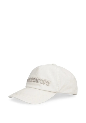 Patrizia Pepe logo-embroidered baseball cap - White