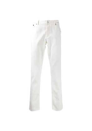 Brunello Cucinelli straight-leg jeans - White