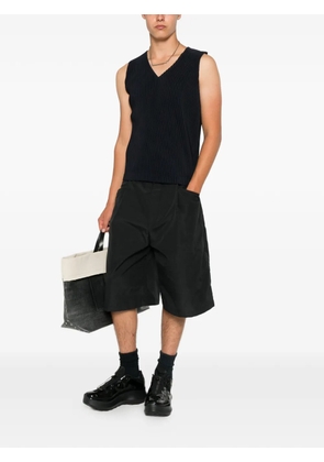 Homme Plissé Issey Miyake Homme Plissé pleated T-shirt - Blue