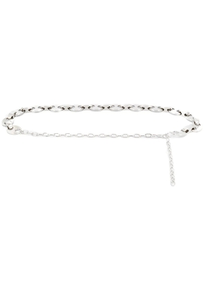 Rabanne chain-link belt - Silver