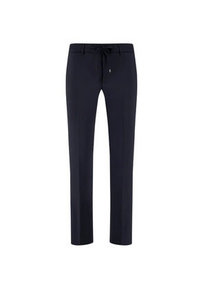 Berwich drawstring tailored trousers - Blue