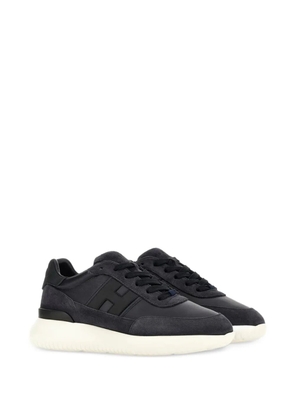 Hogan Interactive³ panelled logo-patch sneakers - Blue