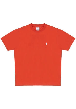 COUNTY OF MILAN Cross short-sleeve cotton T-shirt - Orange