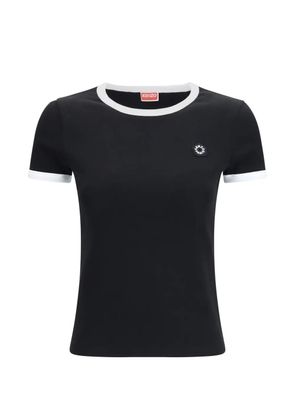 Kenzo Boke Flower 2.0 embroidered cotton T-shirt - Black
