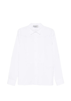 Iceberg pintuck-pleated shirt - White